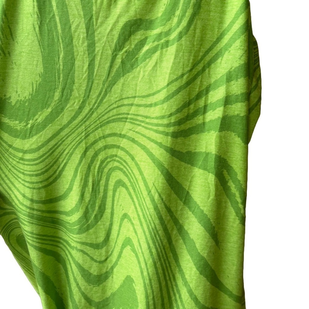 Beyond Yoga Printed Midi Sleep Dress Matcha Green Swirl Size Small - Picture 6 of 7